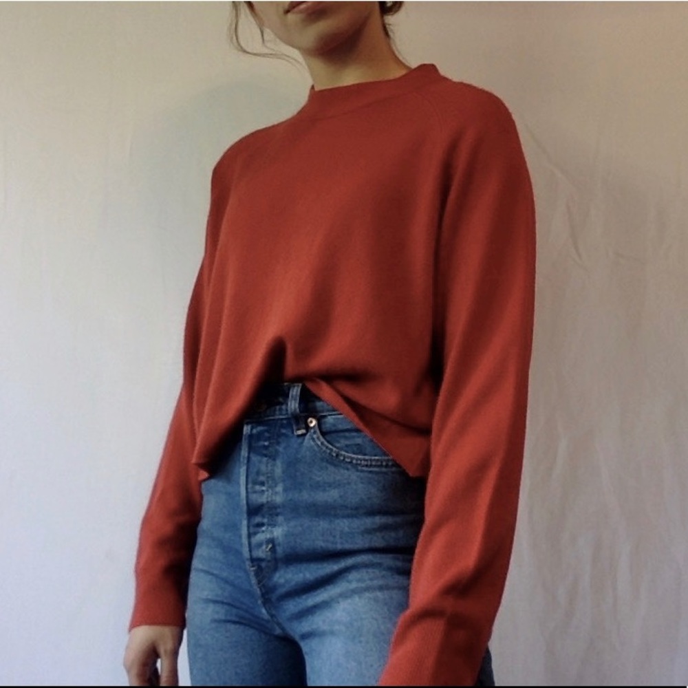 Cozy Red Sweater
